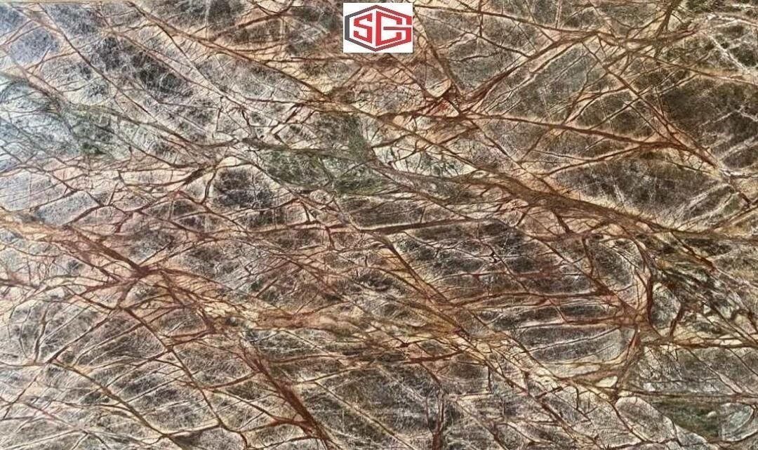 Raj Stones Fresh Grade Granite showing acceptable 5 inch pench marked with red circles